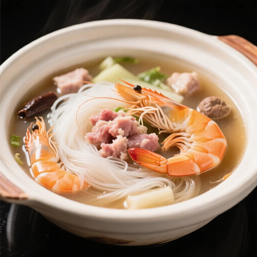 Nouilles de fruits de mer