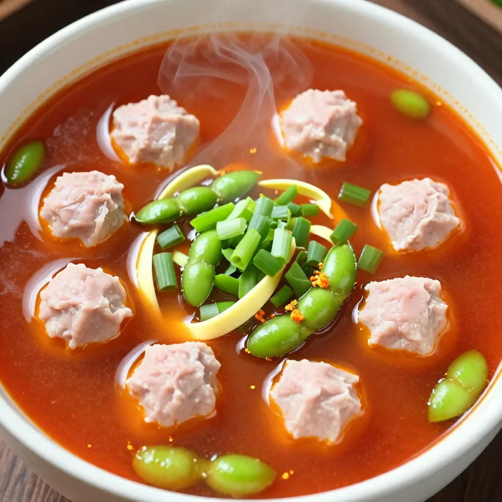 Try This If You Don't Like Edamame! Rich, Flavorful Broth That's Perfect Over Rice!