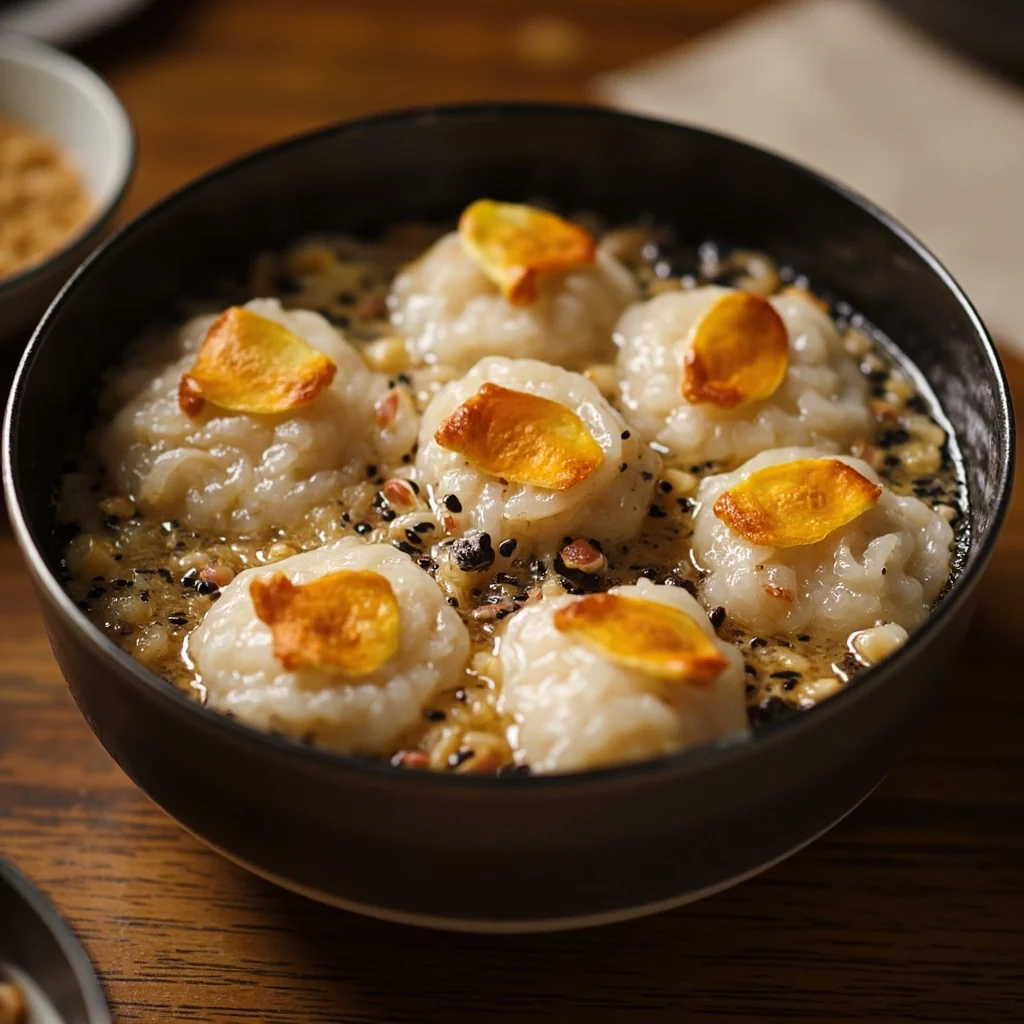 Tangyuan à l'osmanthe