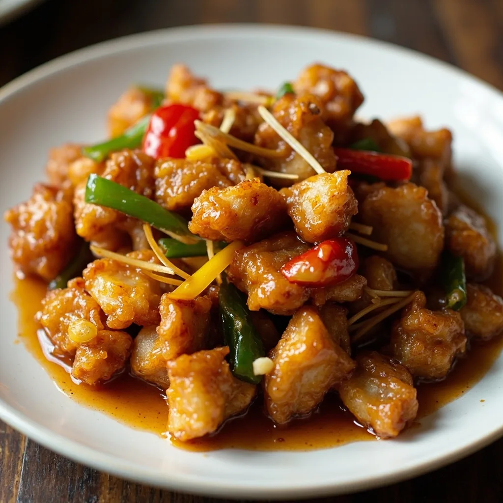 Crispy Fried Pork Chunks