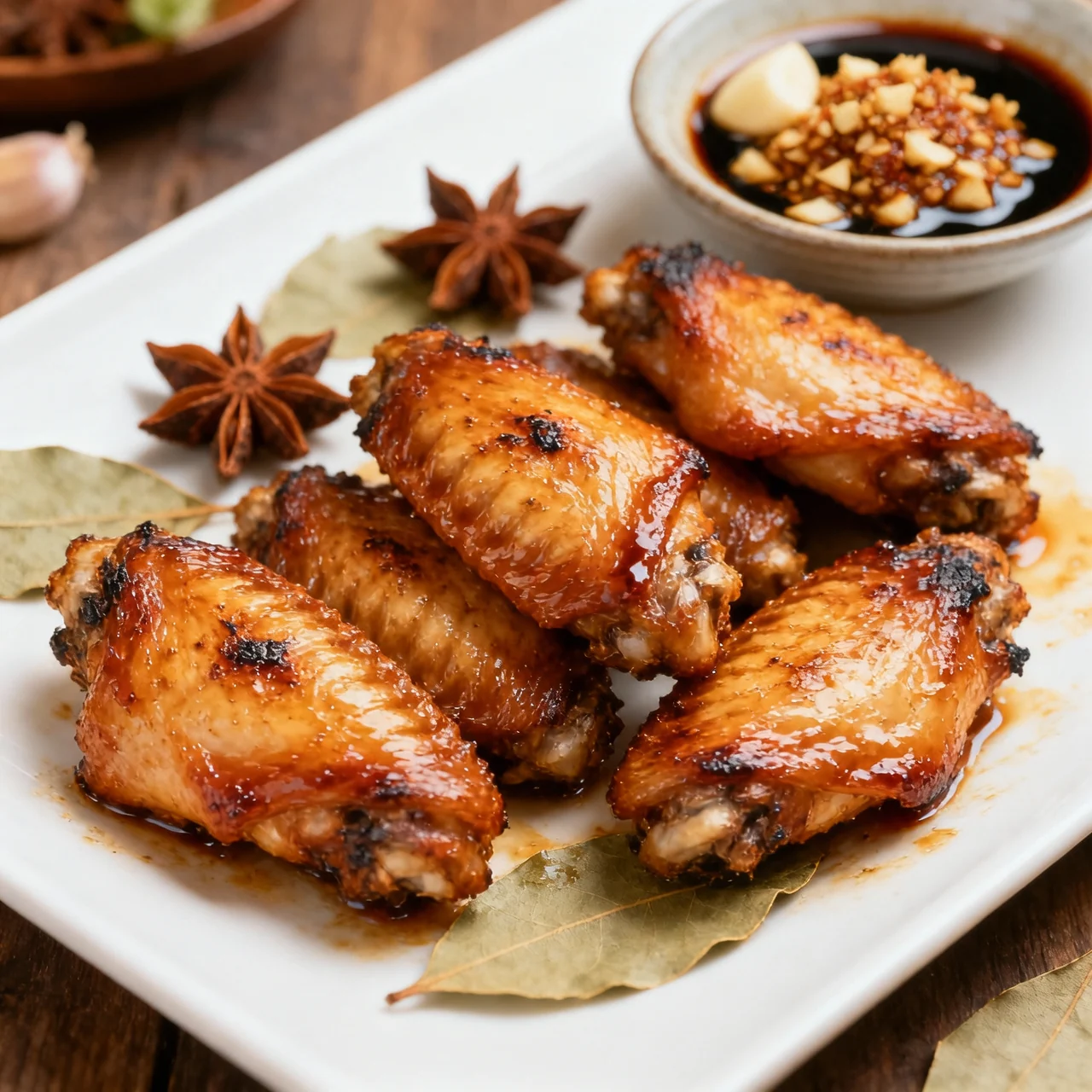 Ailes de poulet rôties