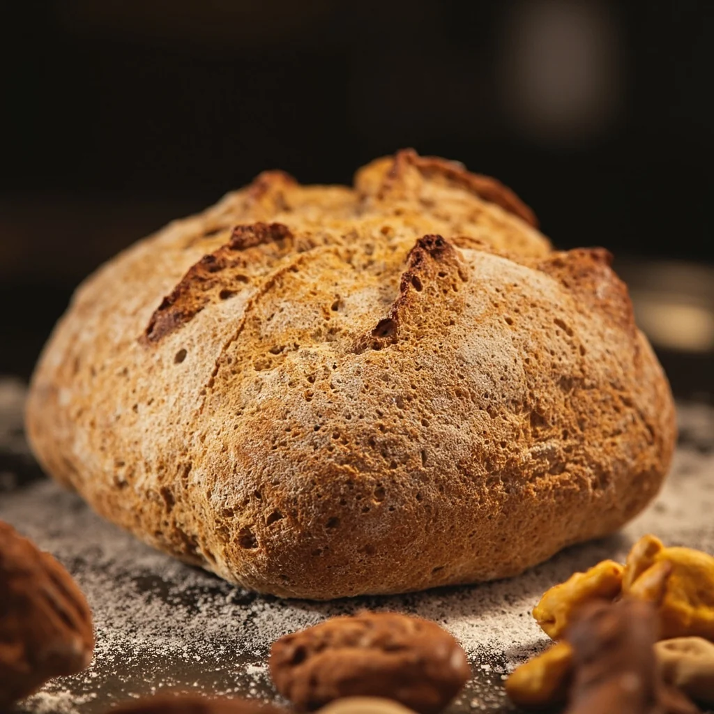 Whole Wheat Nut European Bread