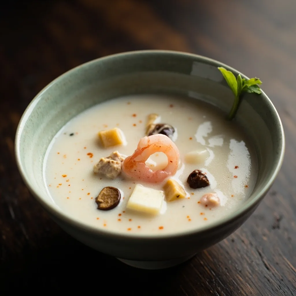 Snow Flower Tofu Soup
