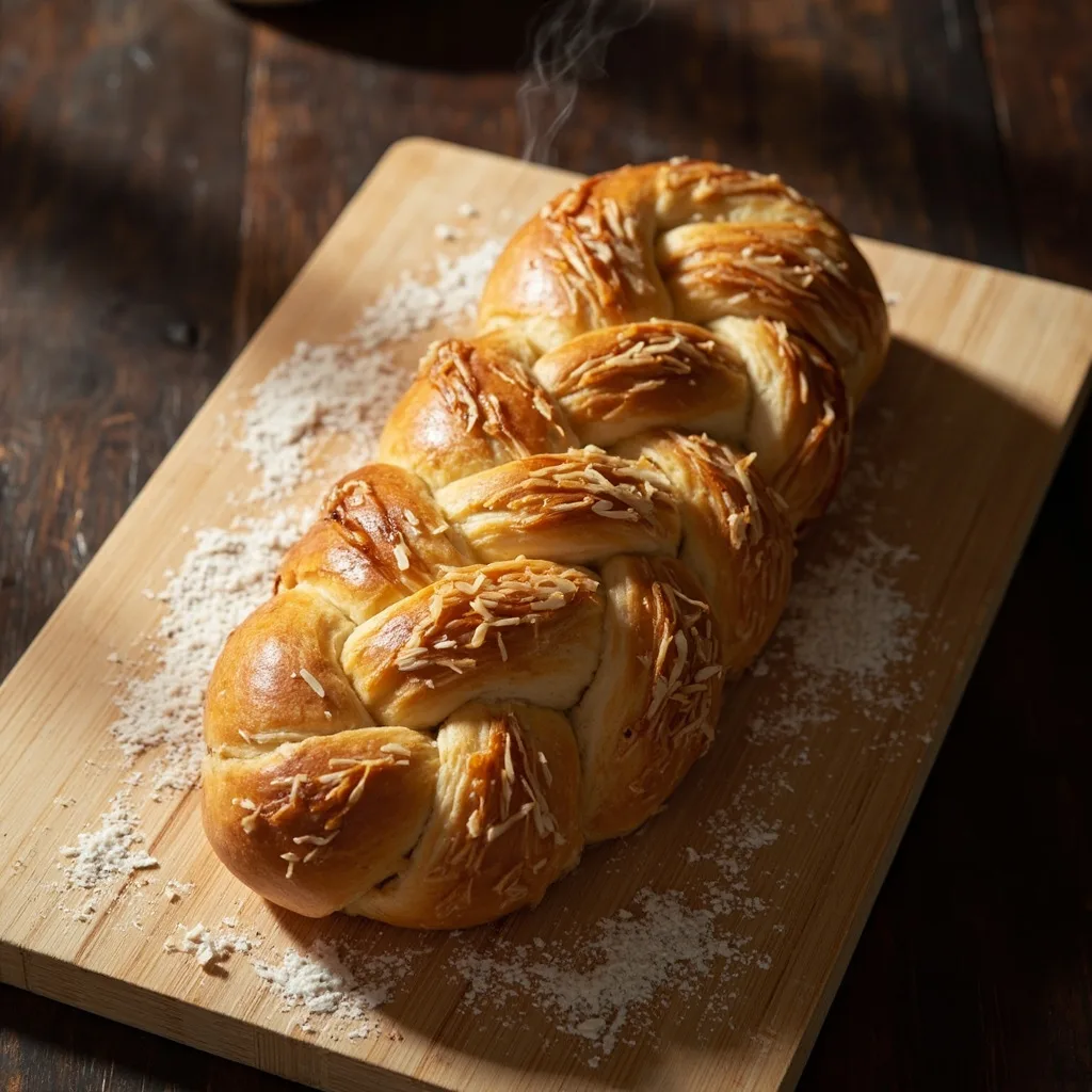 Coconut Braid Bread