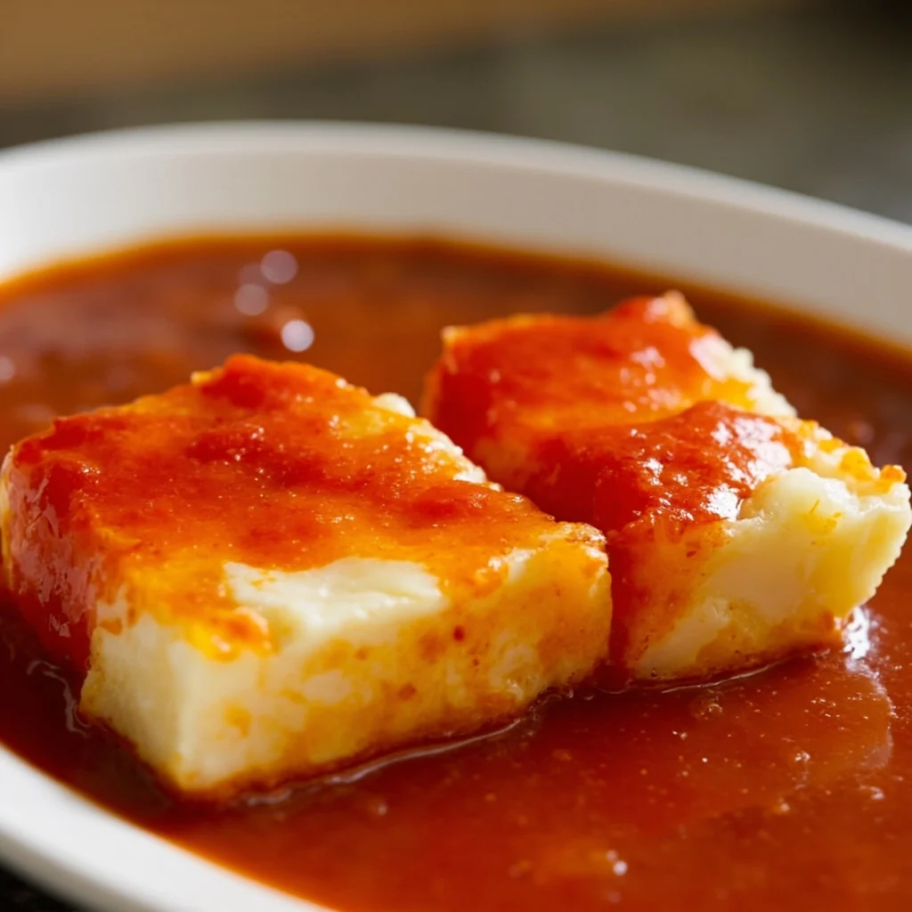 Tofu aux œufs sauce tomate