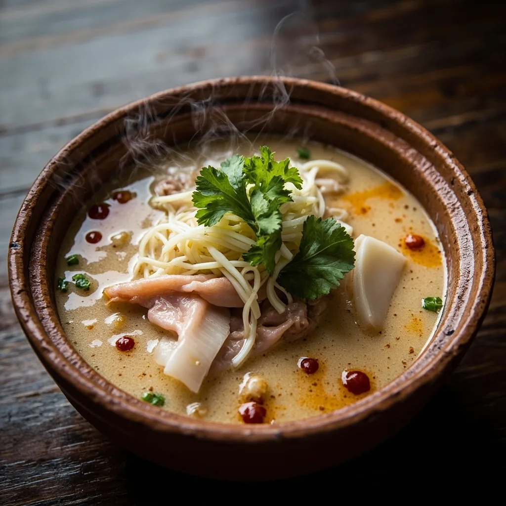 Radish and Pork Hot Pot Soup