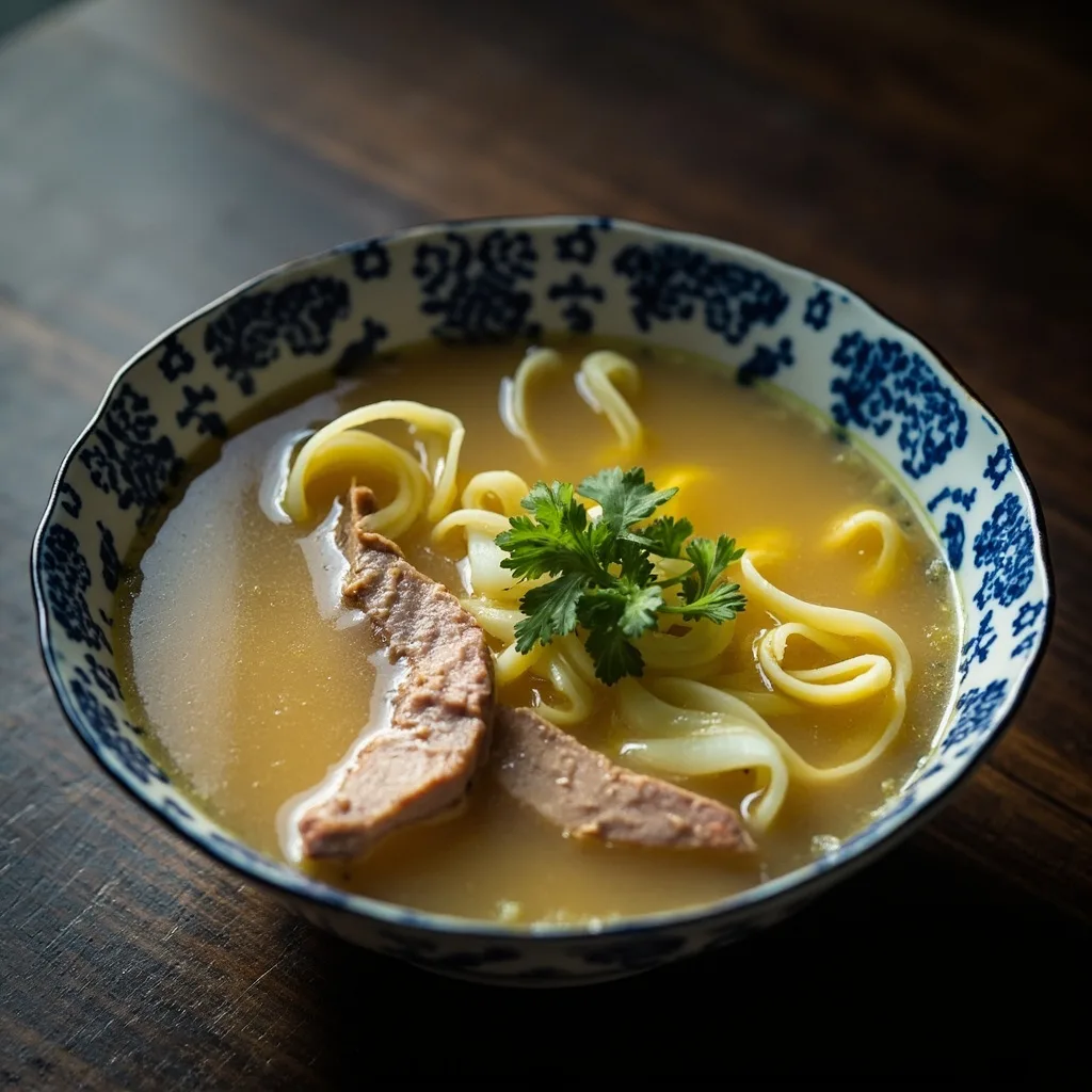 Rabbit Liver and Egg Soup