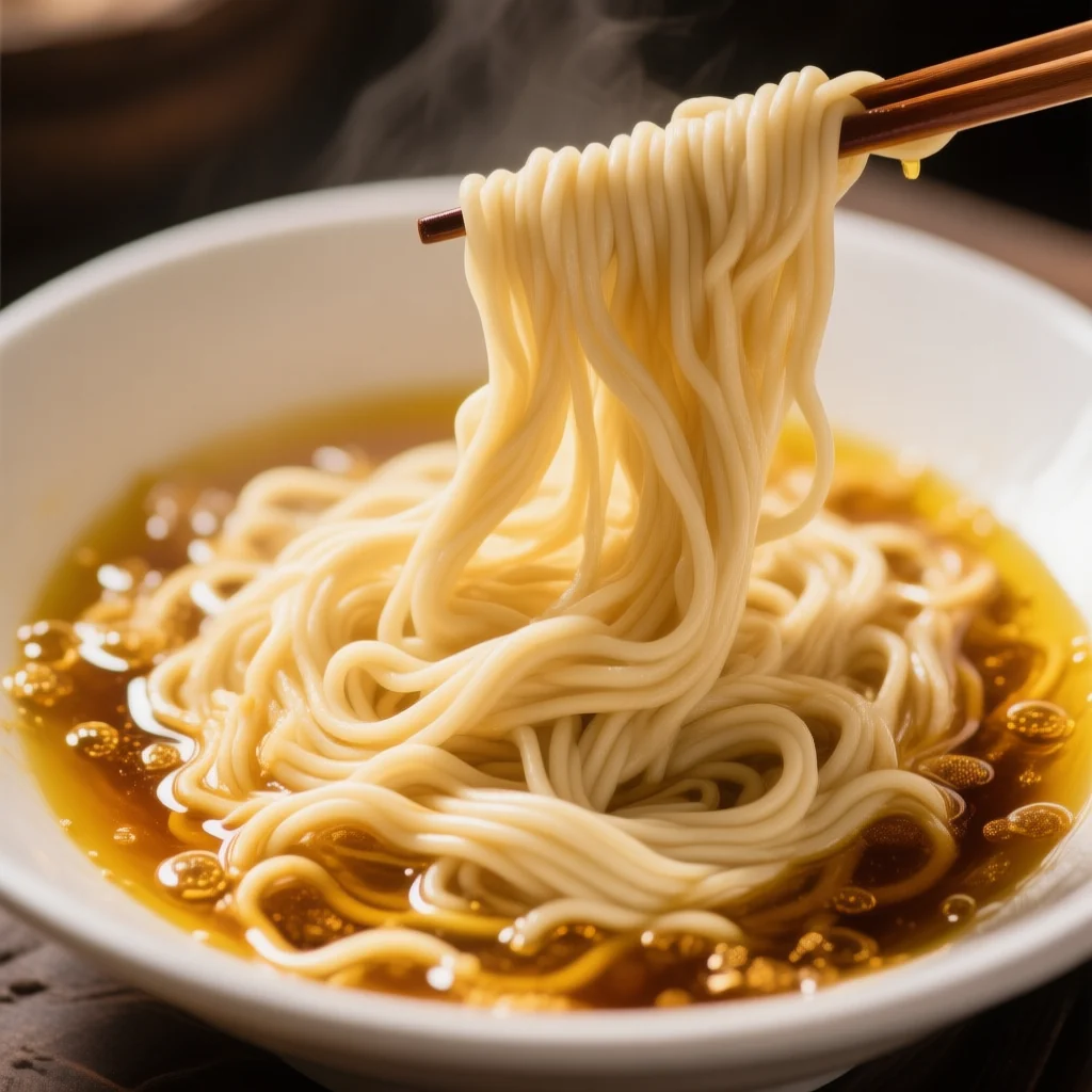 Nouilles Poêlées à l'Huile