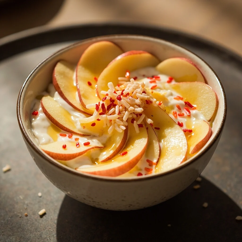 Bol de Yaourt Éclat d'Étoile aux Pommes