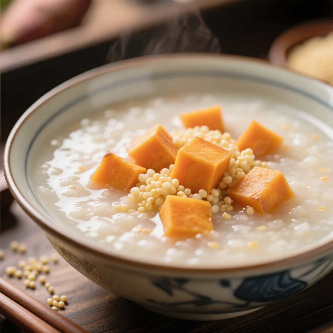 Sweet Potato Millet Porridge
