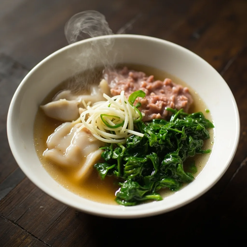 Spinach Fish Fillet Soup