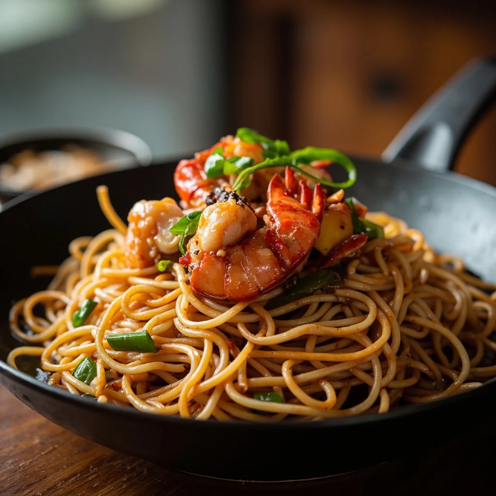 Homard aux nouilles E-Fu