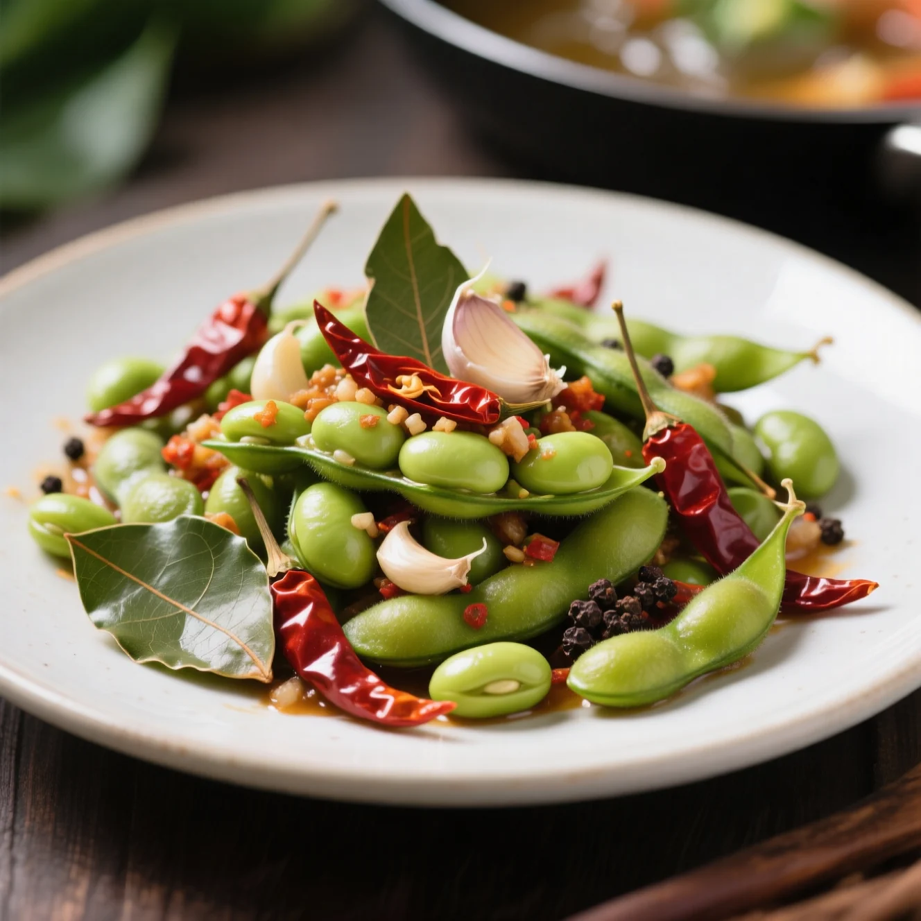 Édamame à la thaïlandaise