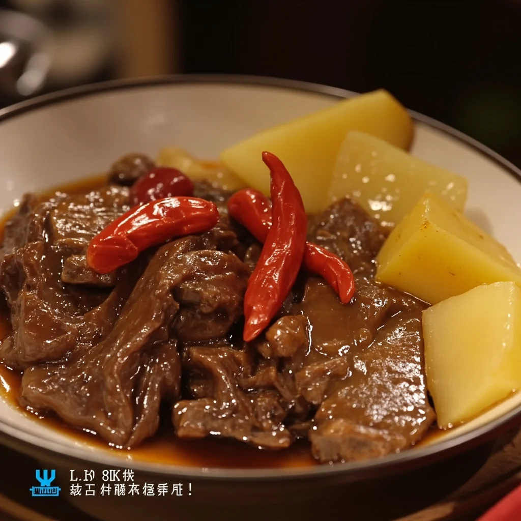 Stewed Beef Brisket with Potatoes
