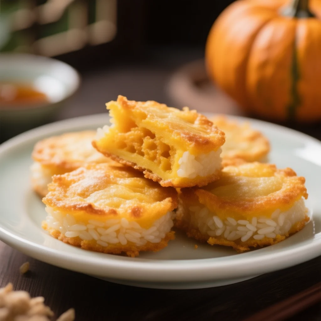 Galettes de potiron croustillantes