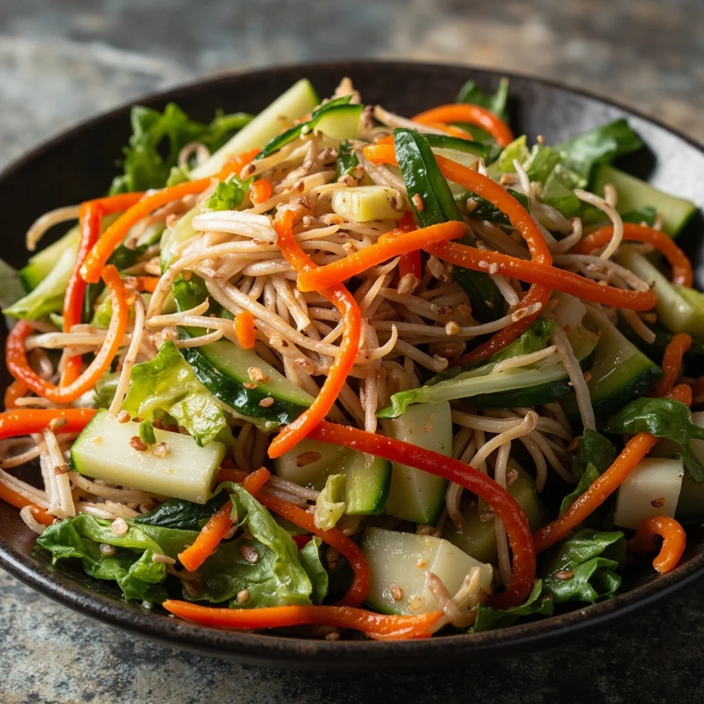 Salade variée mélangée