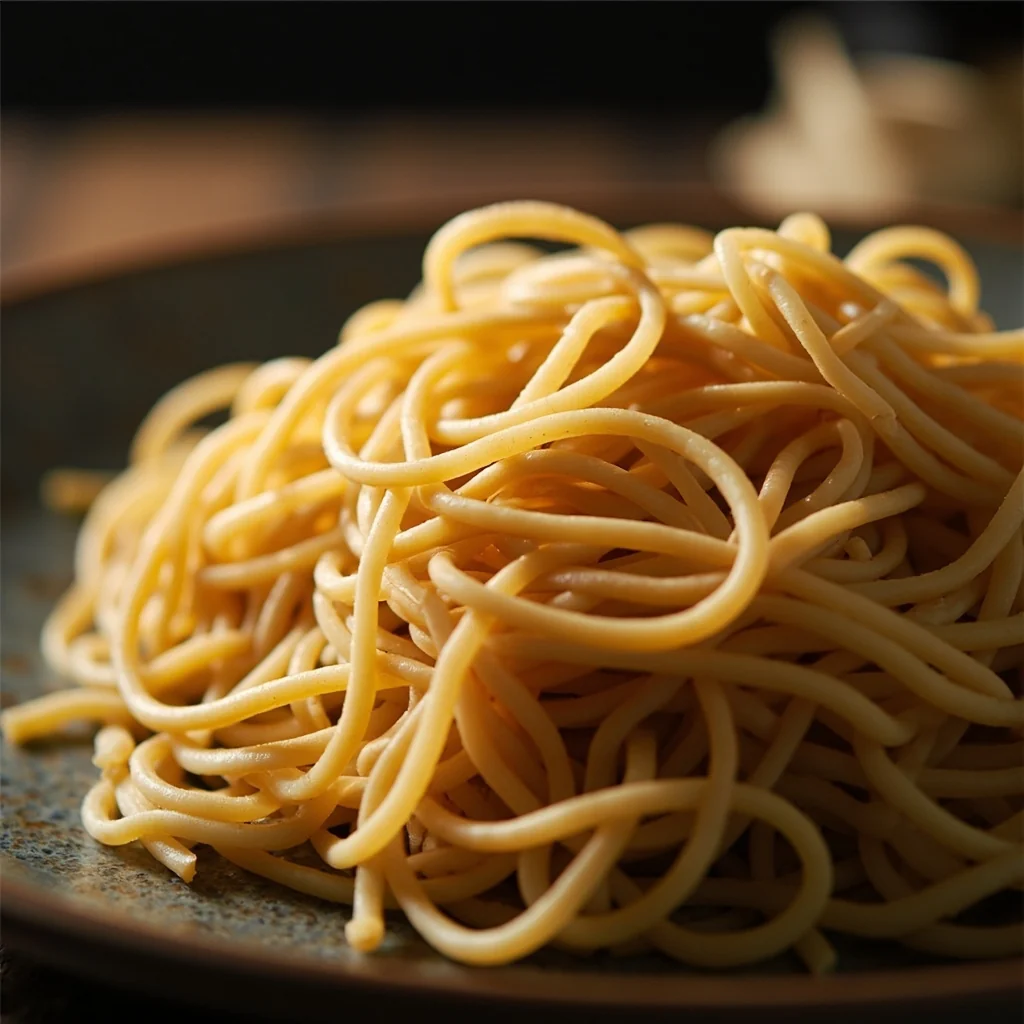 Noodles larges faits main