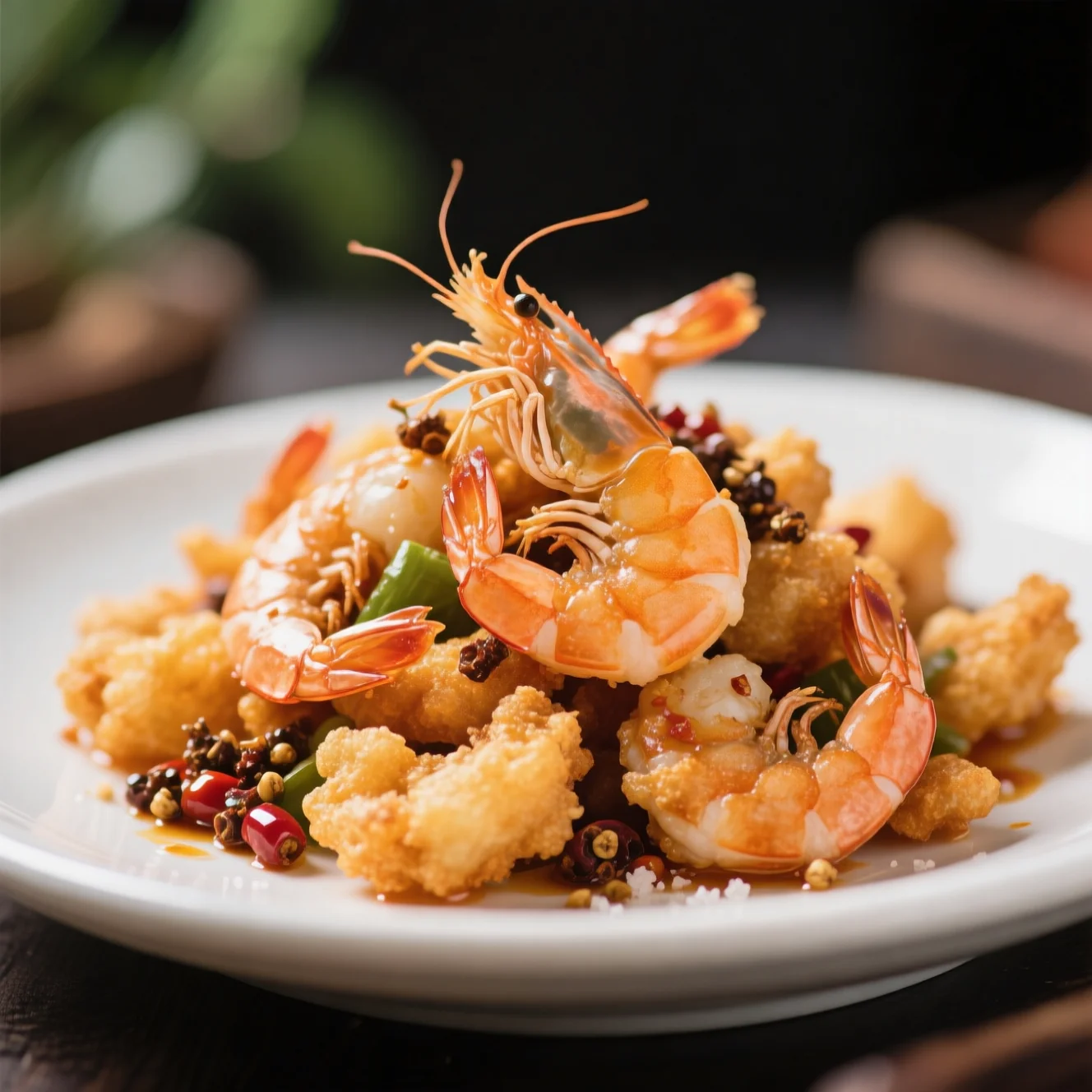 Squille Saint-Jacques au Sel et au Poivre