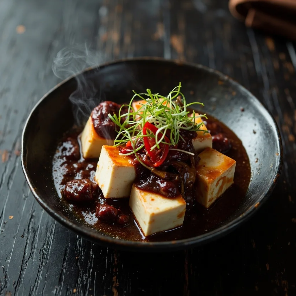 Tofu bicolore