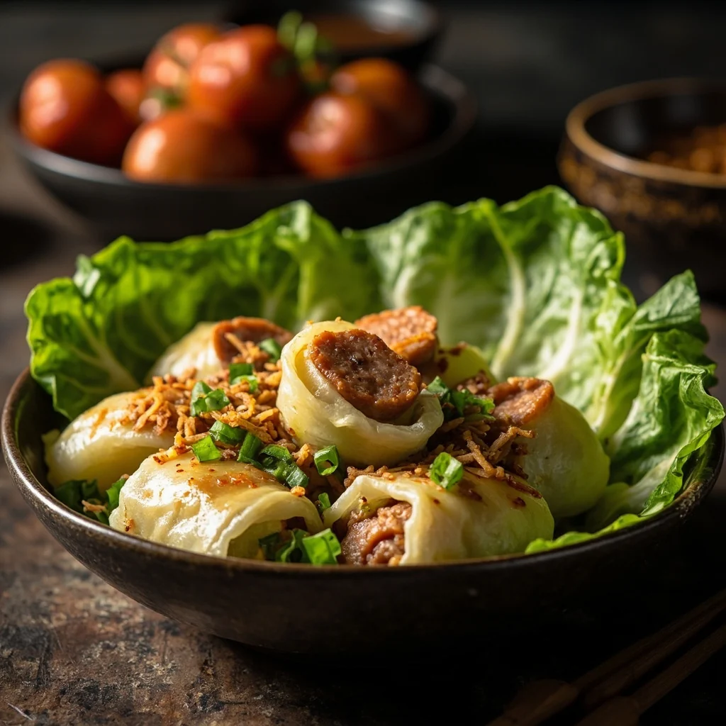 Roulés de saucisse émeraude