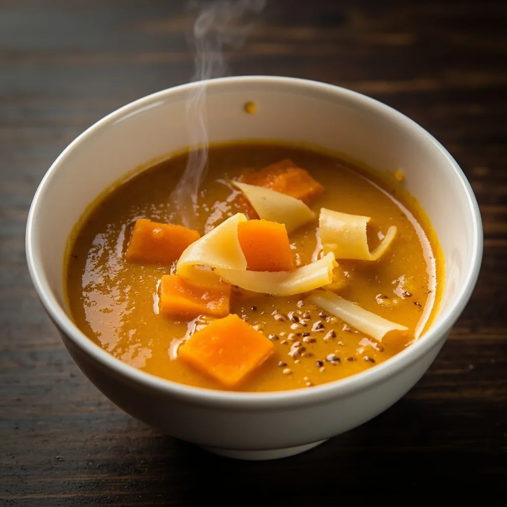 Sopa de boniato