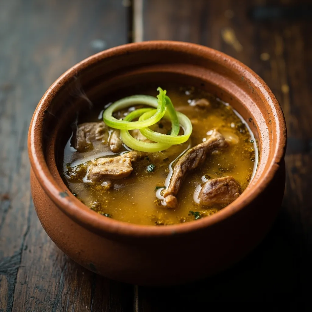Chuanxiong and Angelica Lamb Soup
