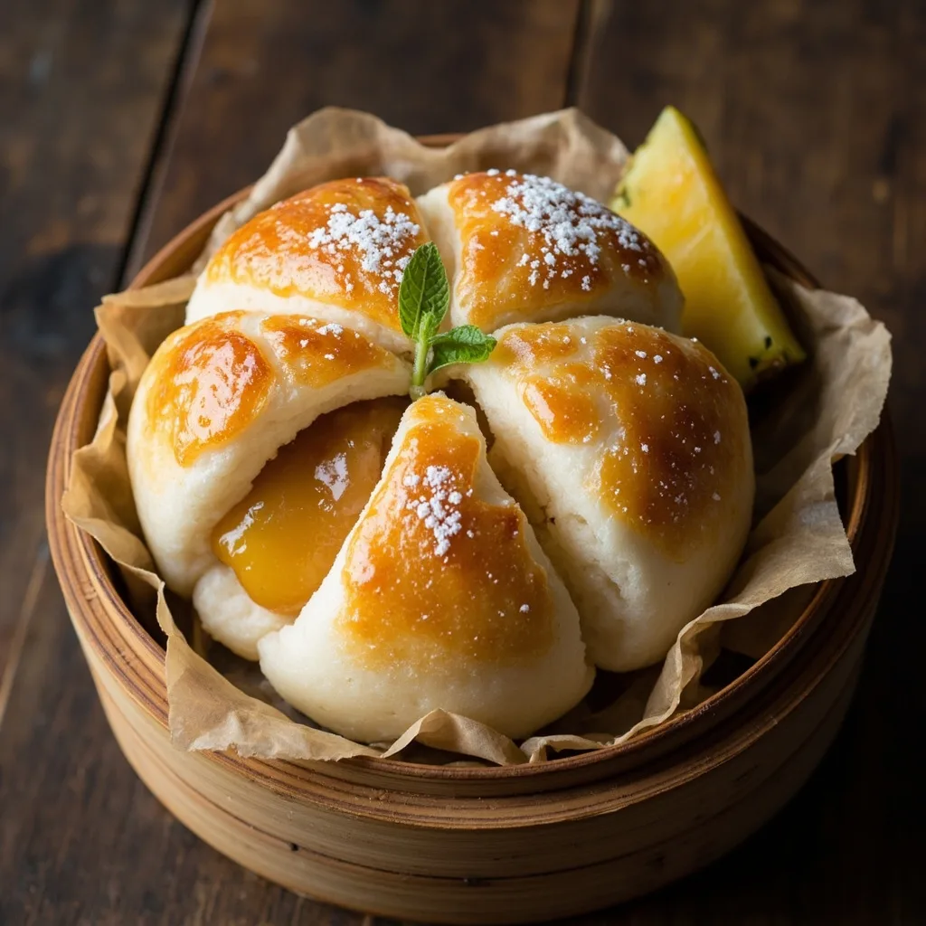 Pineapple-Filled Bread