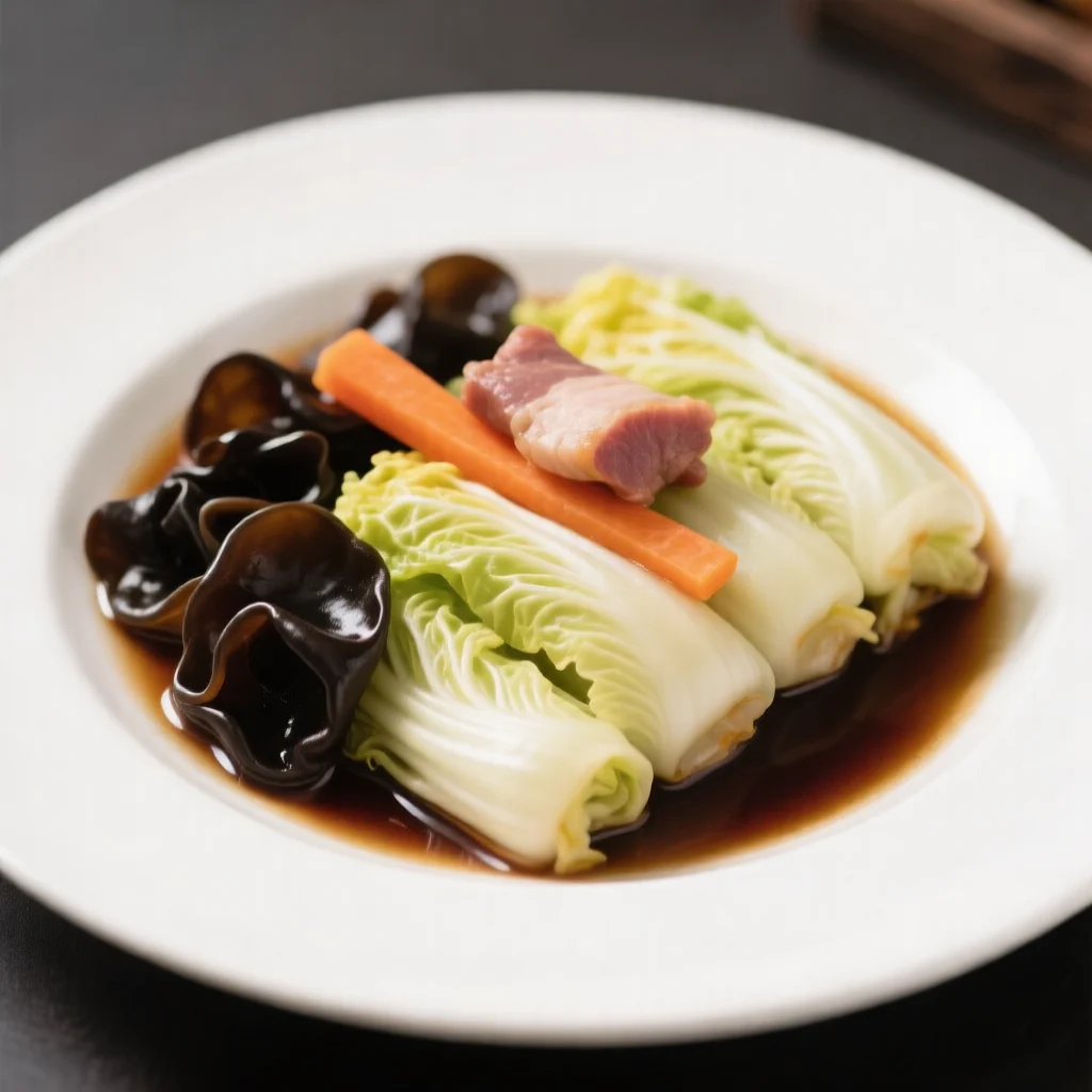 Rouleaux de chou vapeur