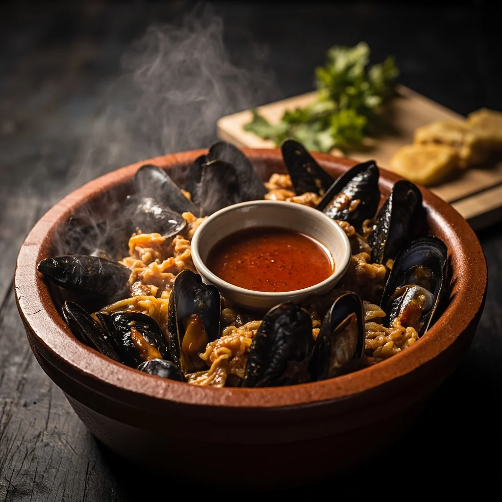 Moules en Pot Sec