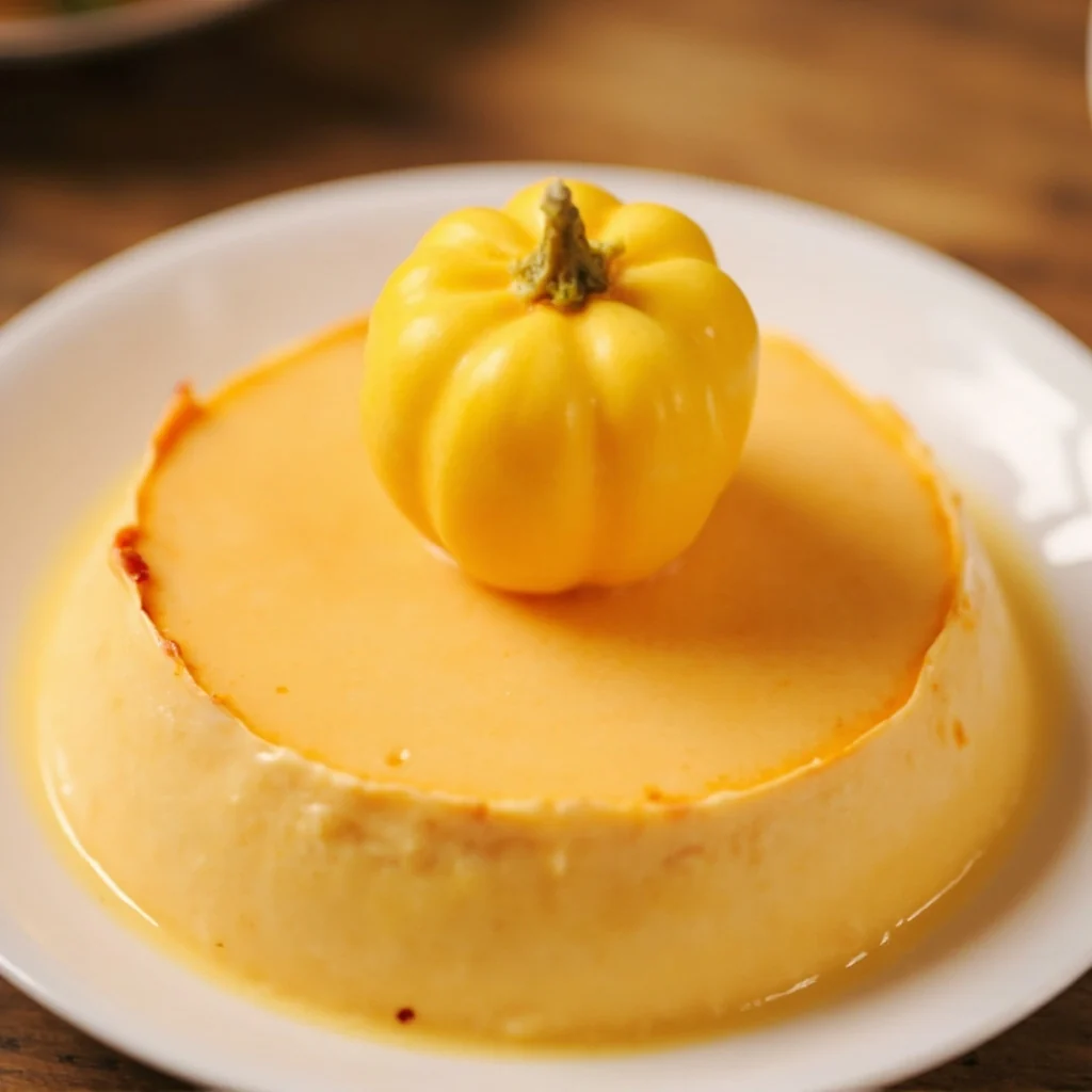 Mousse au Lait de Soja et Citrouille