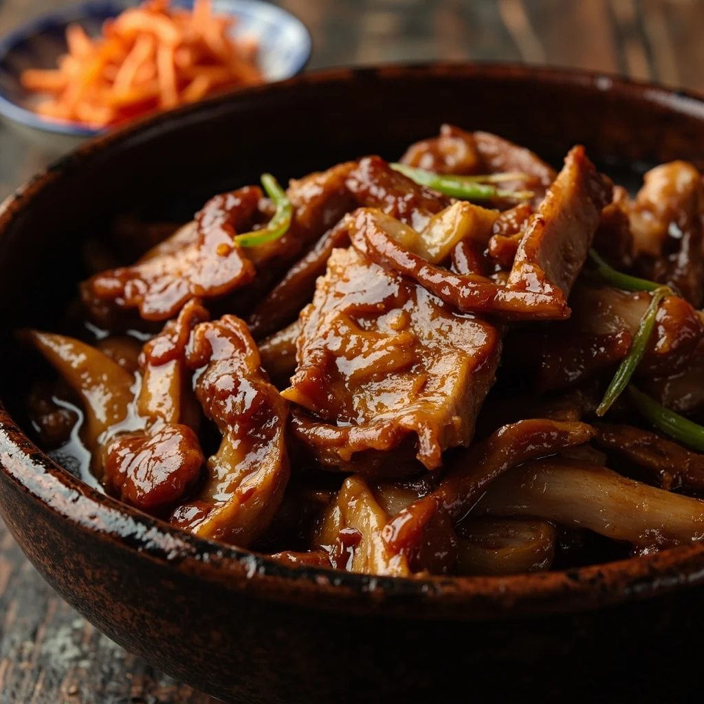 Jarret de Porc Braisé à la Sauce Soja