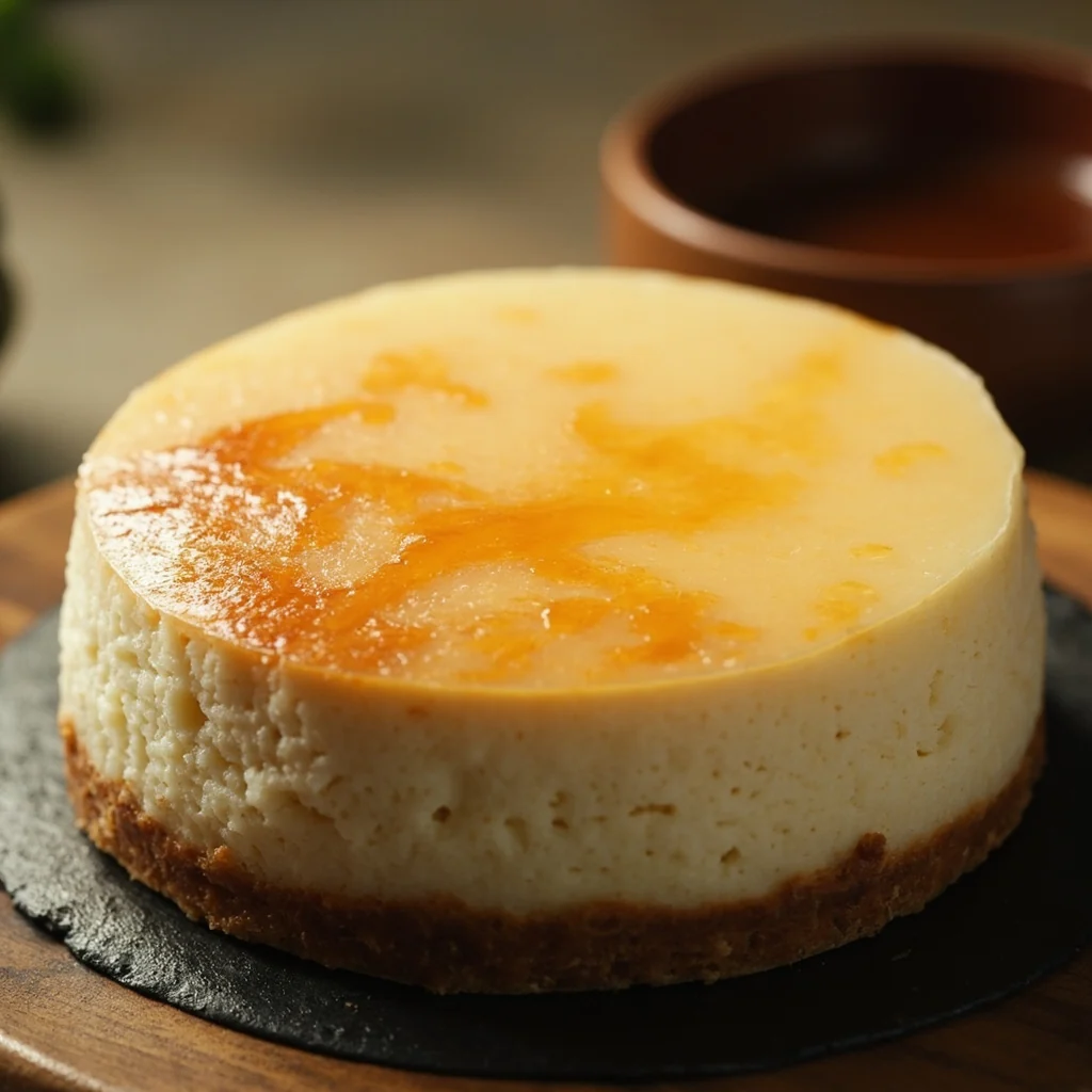 Gâteau au fromage japonais léger