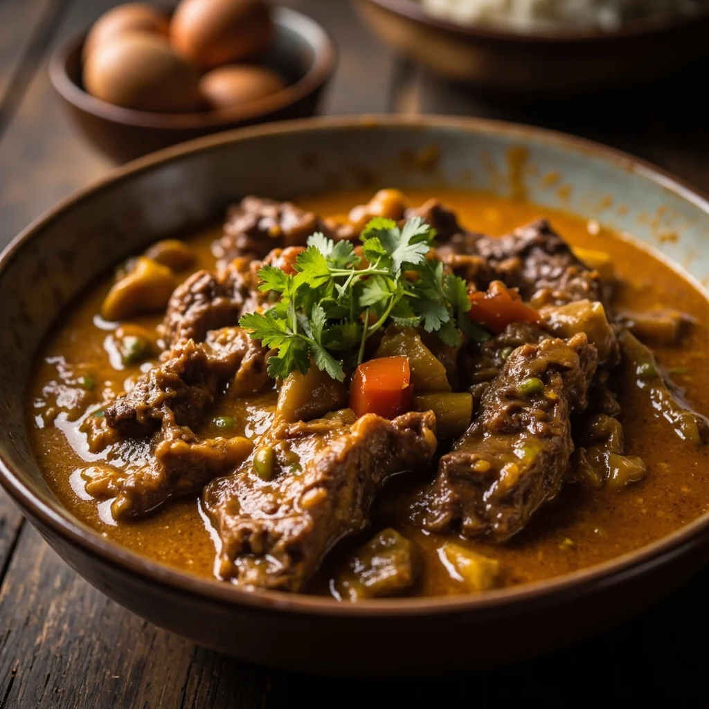 Curry de Poitrine de Boeuf