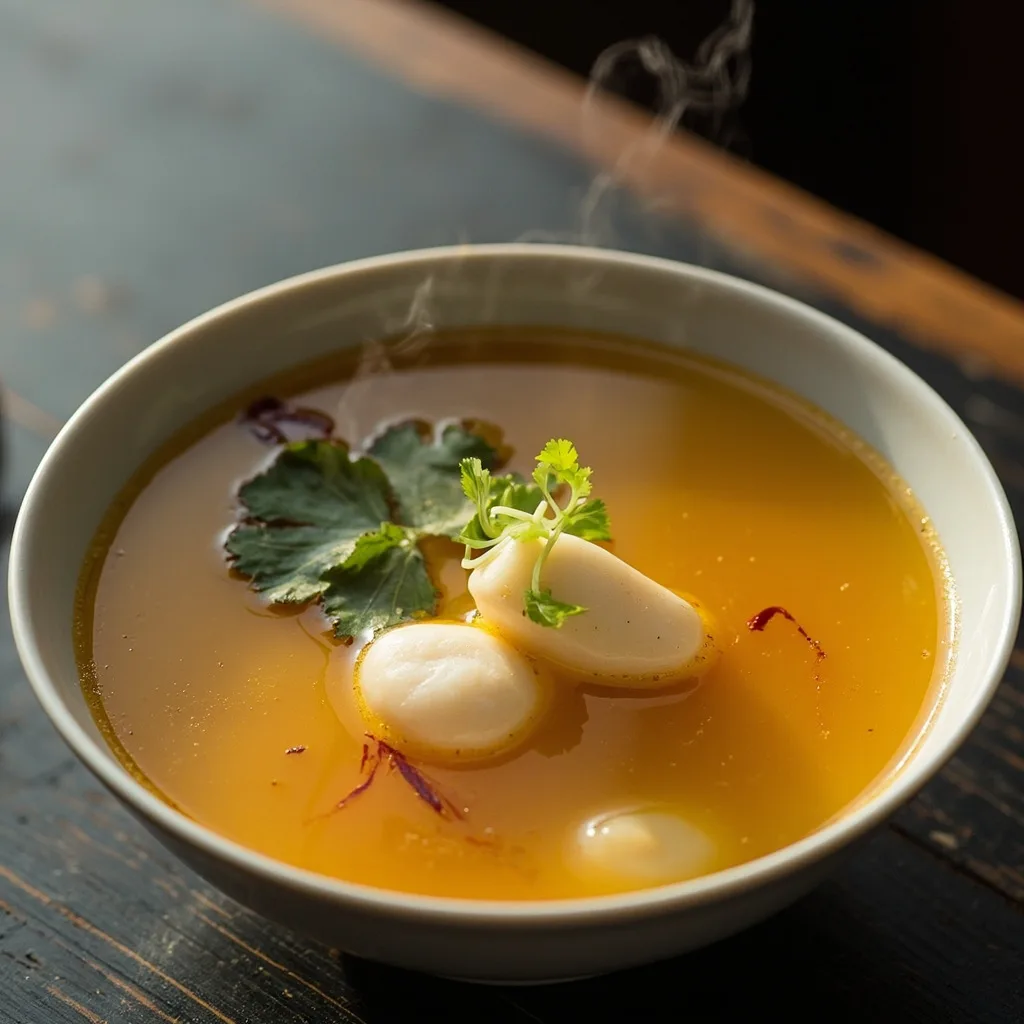 Saffron Beauty Soup