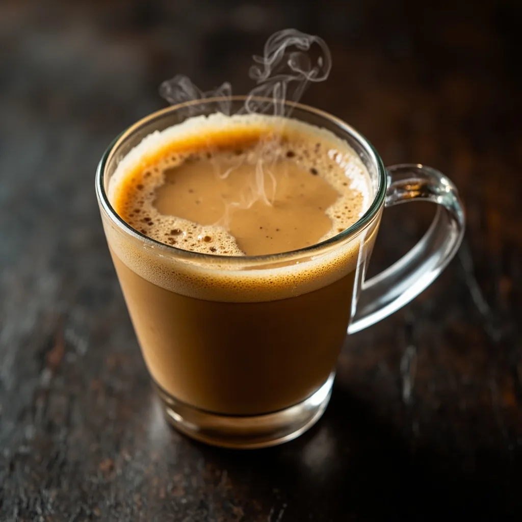 Hot Milk Tea — Tea Leaf Brewing Method