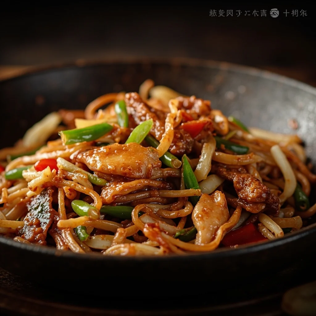 Porc du Sichuan à la sauce à l'ail