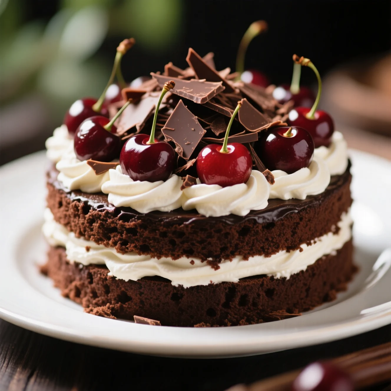 Gâteau Forêt Noire Classique