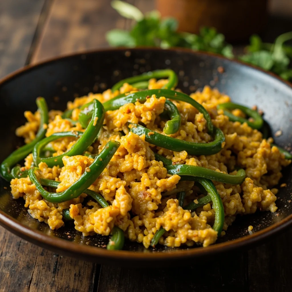 Œufs Sautés au Wok