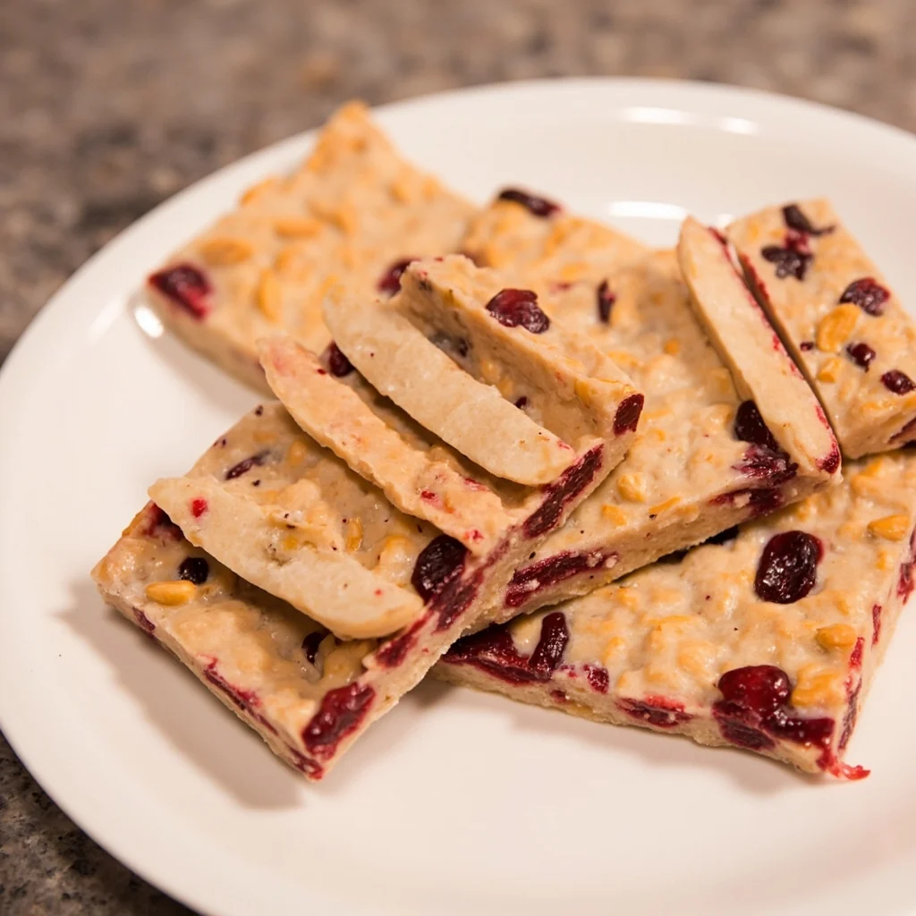 Nougat aux canneberges