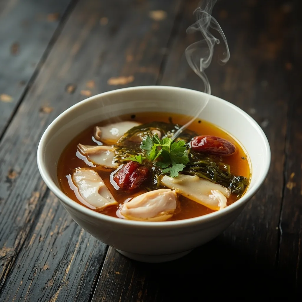 Kelp and Seaweed Lean Pork Soup