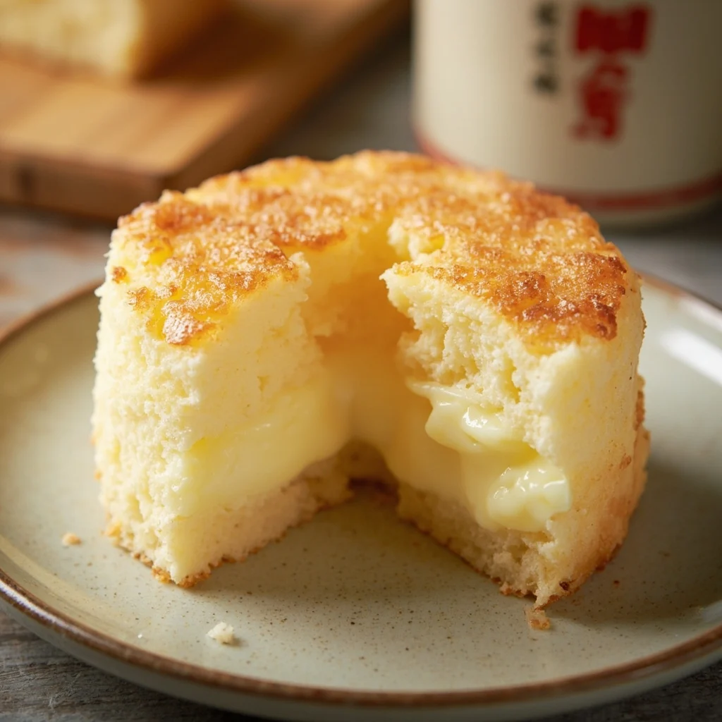 Gâteau Chiffon Hokkaido à la Crème Vanillée