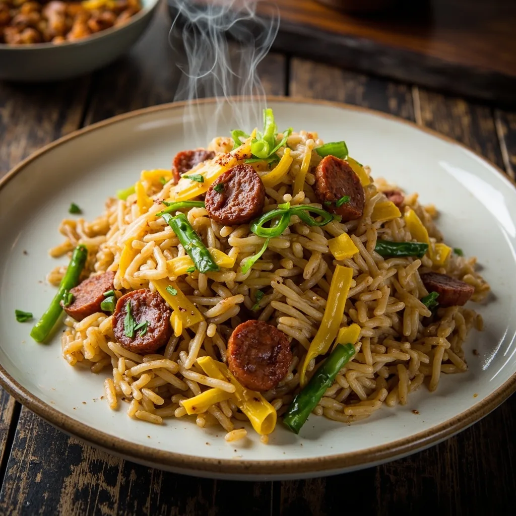 Riz sauté Lap Mei