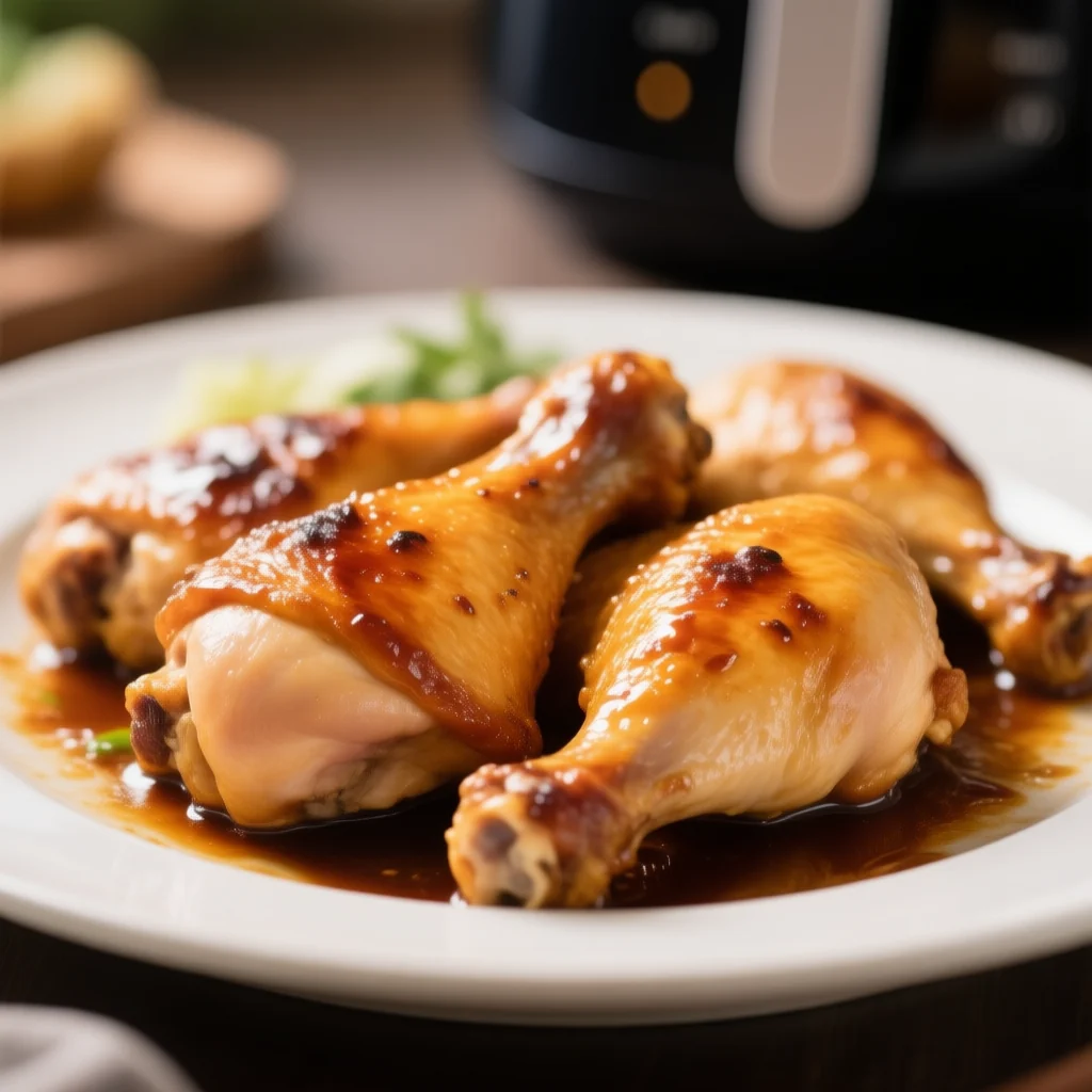 Cuisse de Poulet Rôties à la Friteuse à Air Chaud