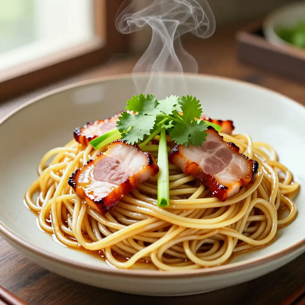 Char Siu Stir-Fried Noodles