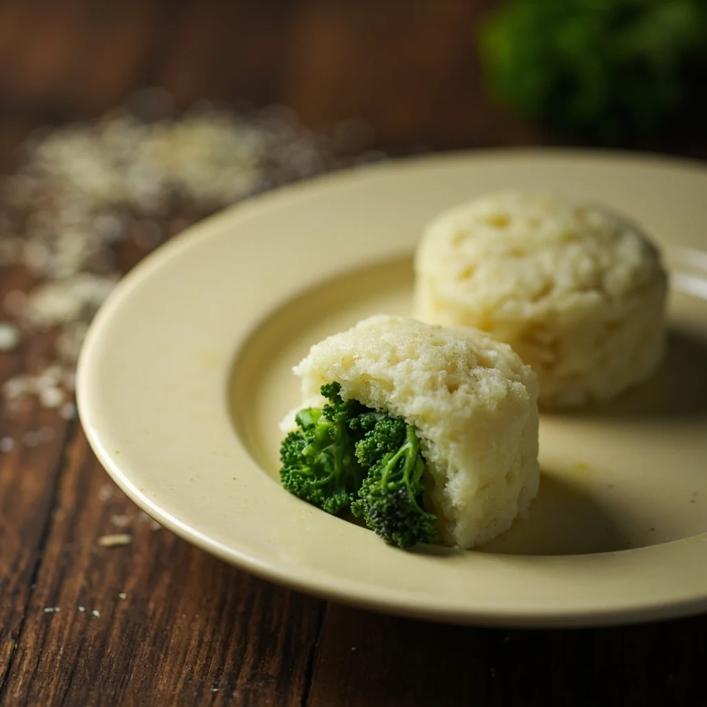 Gâteau Vapeur au Brocoli Parfumé au Lait