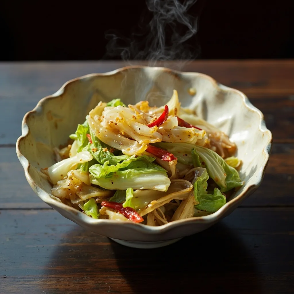 ♥【Hand-Torn Cabbage】Savory Rice Side Dish