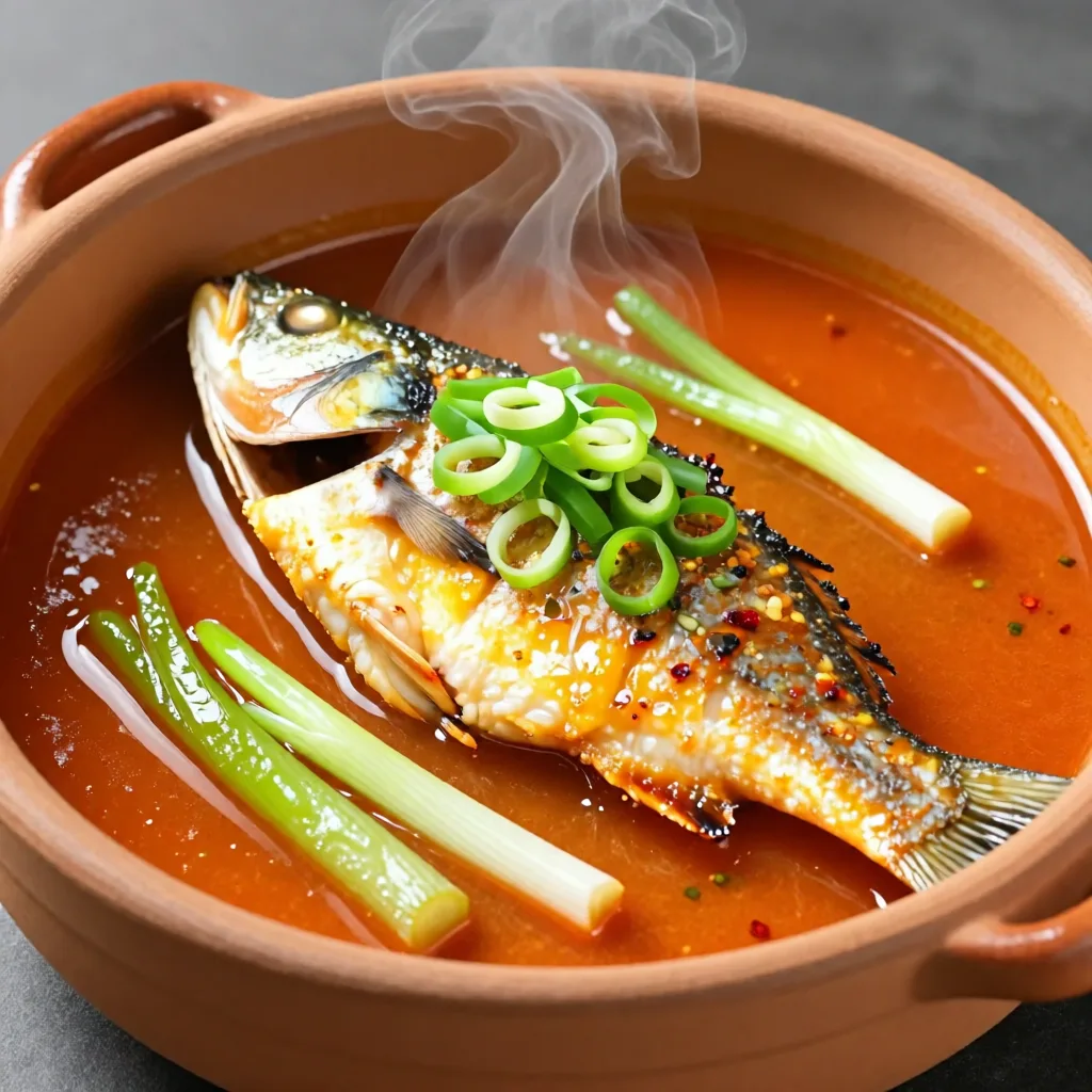 Pickled Vegetable Fish