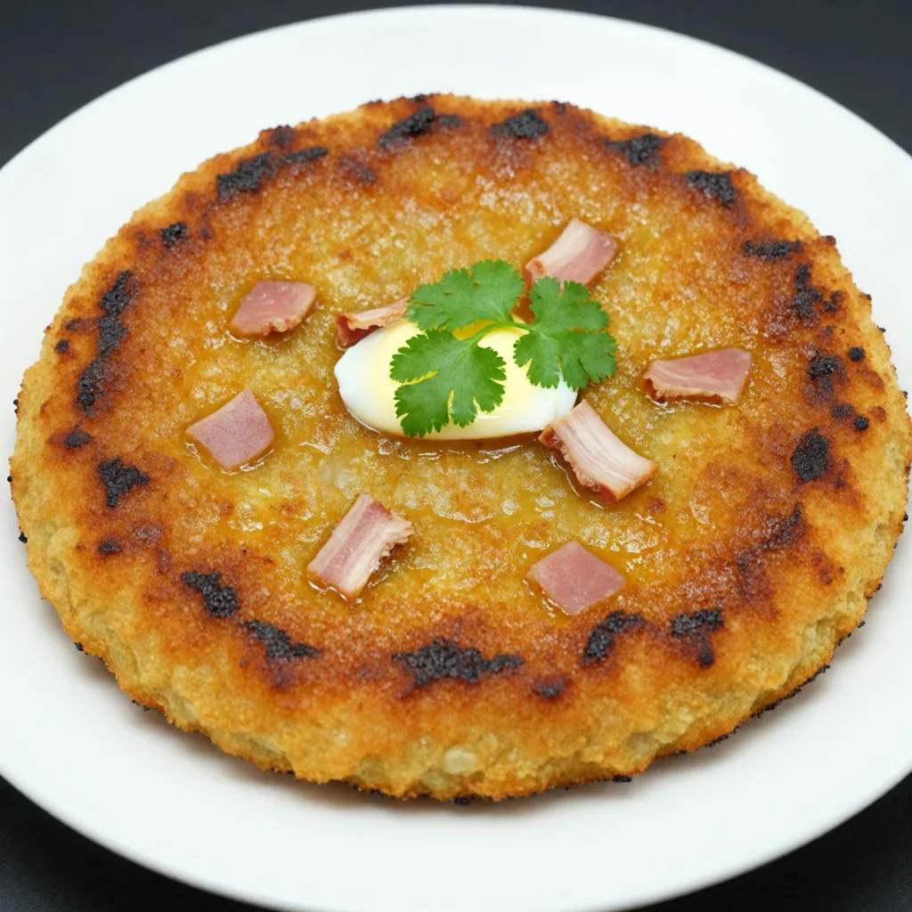 Galette de faisan poêlée (Shan Ji Ta)