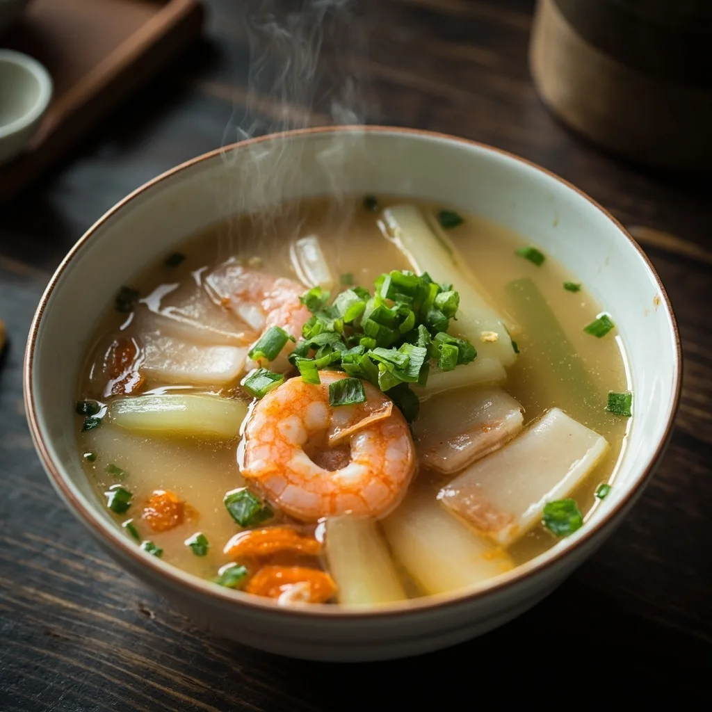Dried Shrimp and Winter Melon Soup