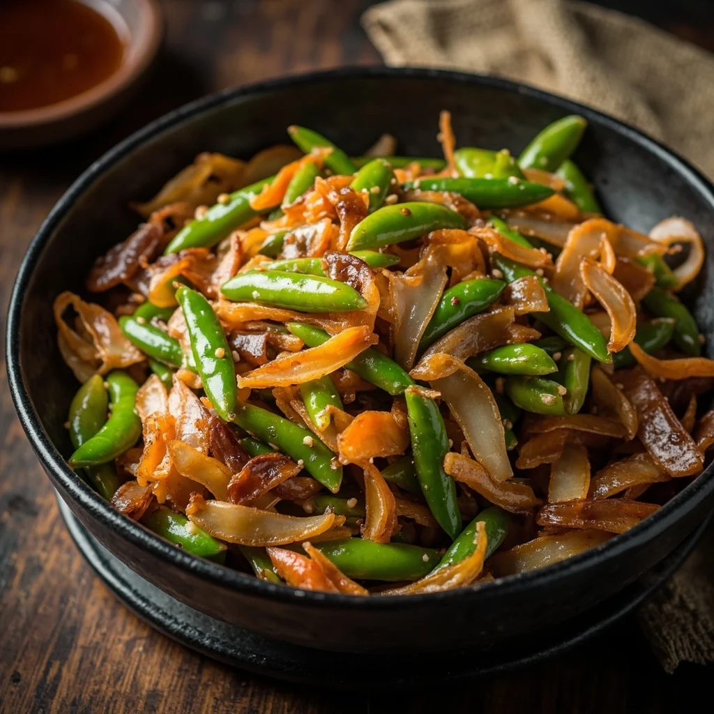 Edamame avec Stir-Fry Croquant Triple